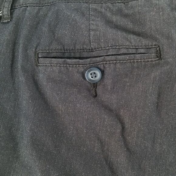 Tommy Hilfiger Jeans Women's Size 12 Dark Blue Capris Pockets Zipper Closure - Picture 7 of 10